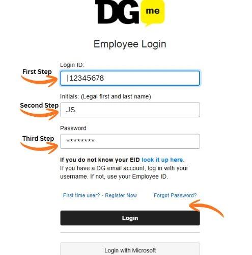 DGME Login Guide